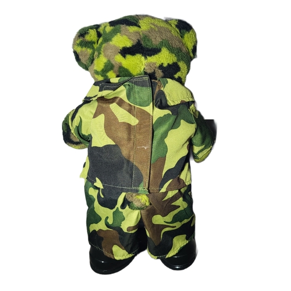 Build-a-Bear 16" Camo Bear with Outfit - Picture 2 of 3